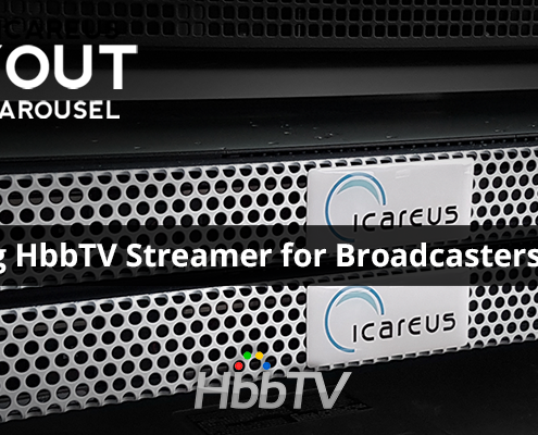 Icareus HbbTV Carousel Streamer Servidores para Open Beyond TV Channel en Grecia